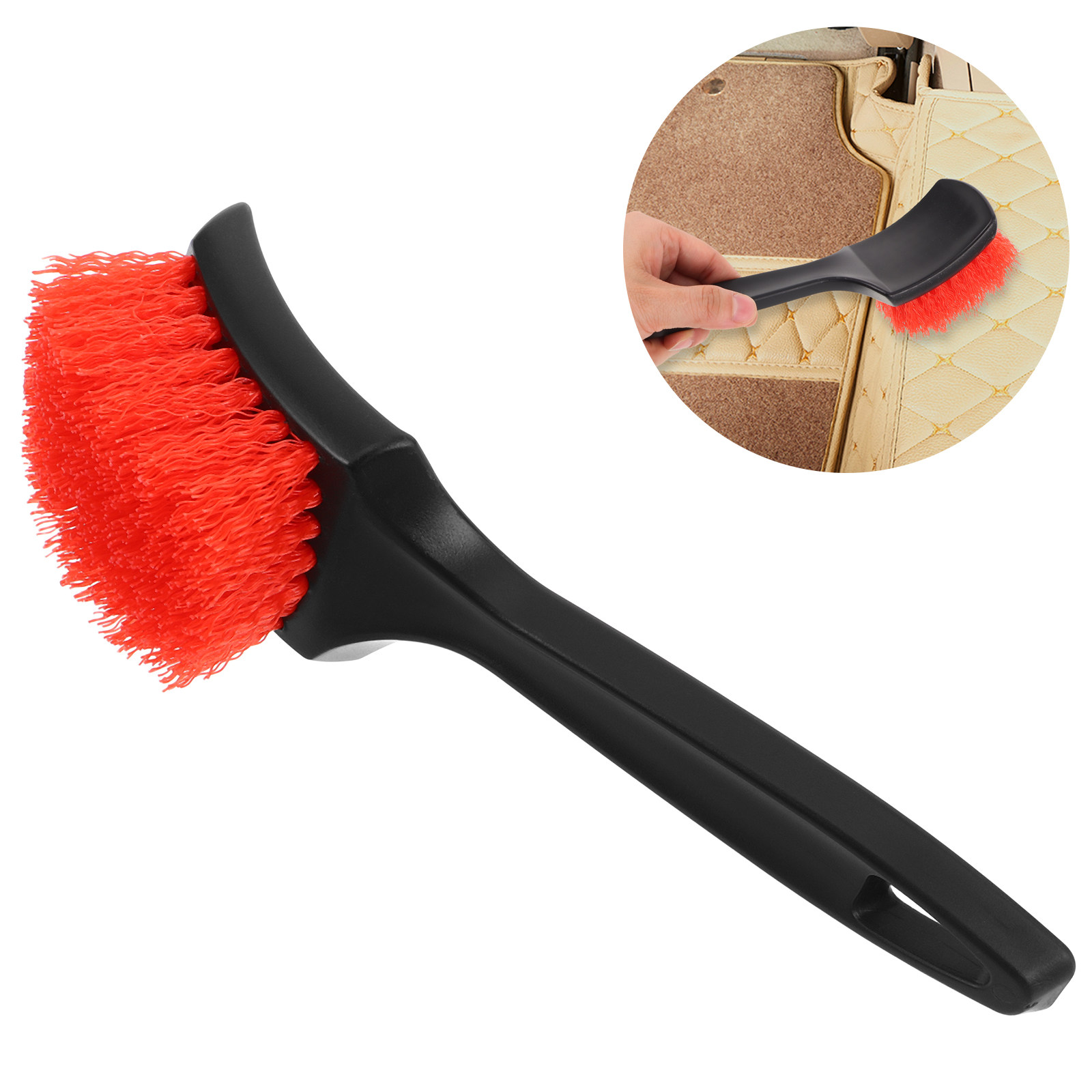 Dirt Brush Interior - Brosse de détaillage automobile professionnelle, brosse