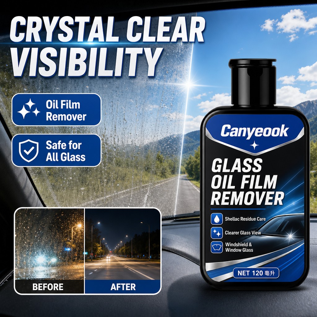 Glass Cleaner Streak - Nettoyant pour vitres CANYEOOK 120ml, élimine