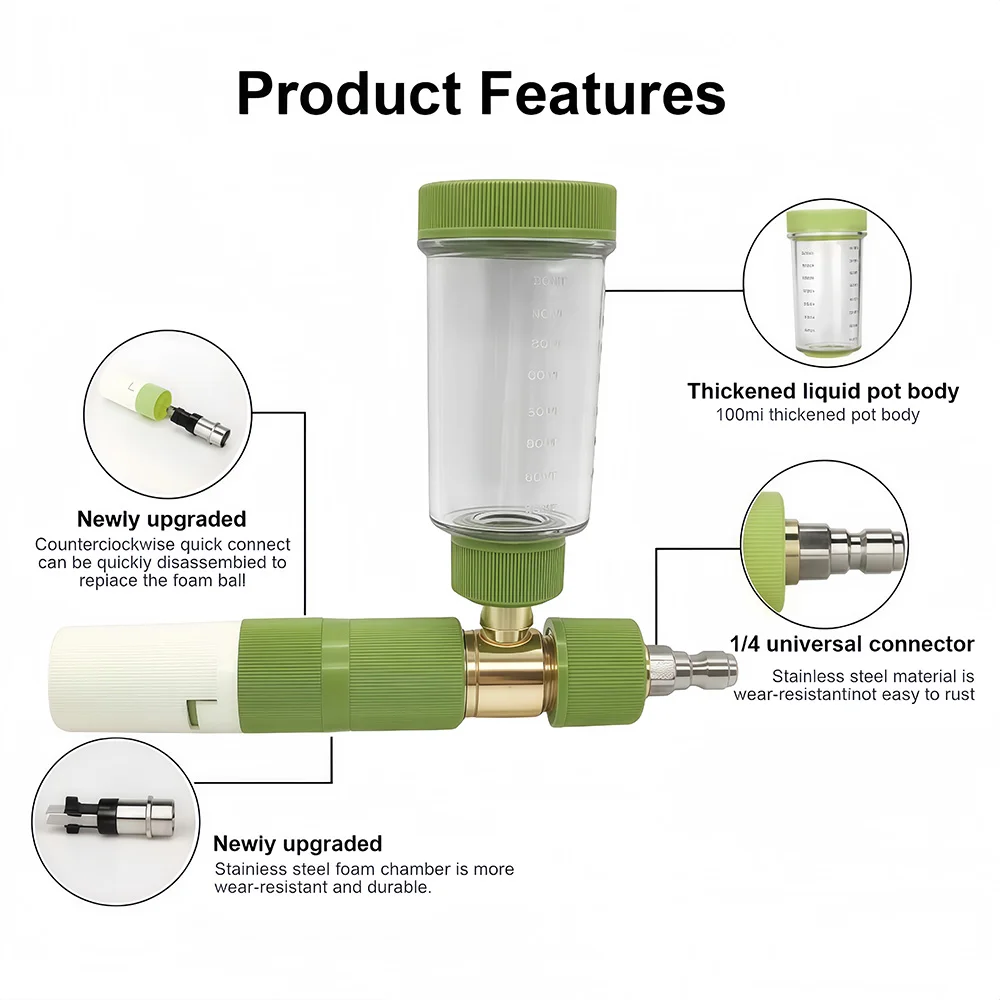 Canon à mousse haute pression  - Pressure Washer Foam Gun avis et prix