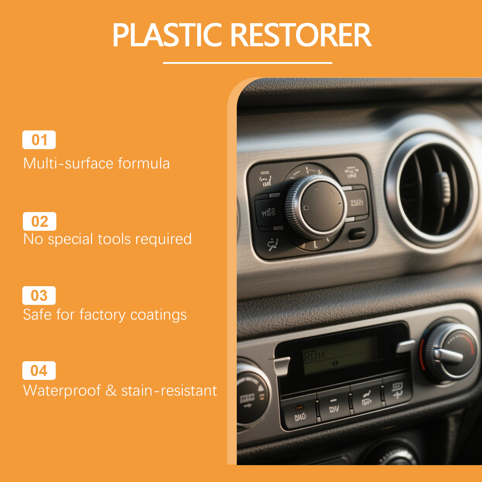 Pâte de restauration du plasti - Leather Cleaner Interior avis et prix