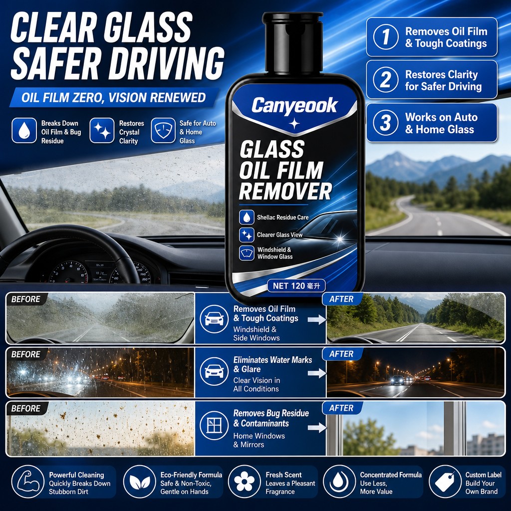 Nettoyant pour vitres CANYEOOK - Glass Cleaner Streak avis et prix