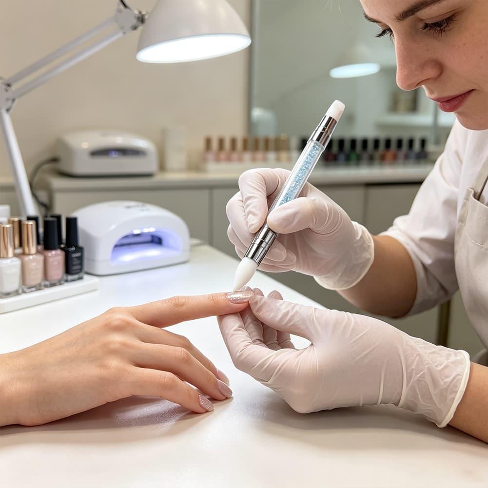 Stylo en silicone à double emb - Wax Applicator Pad avis et prix